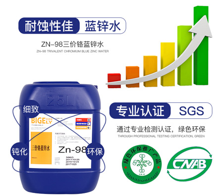 Zn-228三價鉻彩鋅水
